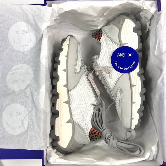 P448 Italian Jackson Reflector Sneakers Women EU 37/US 7 Preppy Stylish Boho NWB - Picture 11 of 14